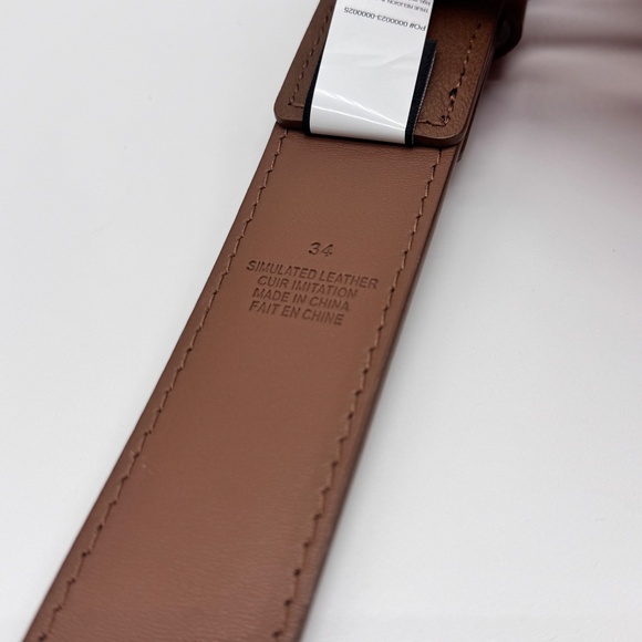 TRUE RELIGION BELT  Sage III Belt With Black Plaque Buckle 34 - Picture 11 of 15